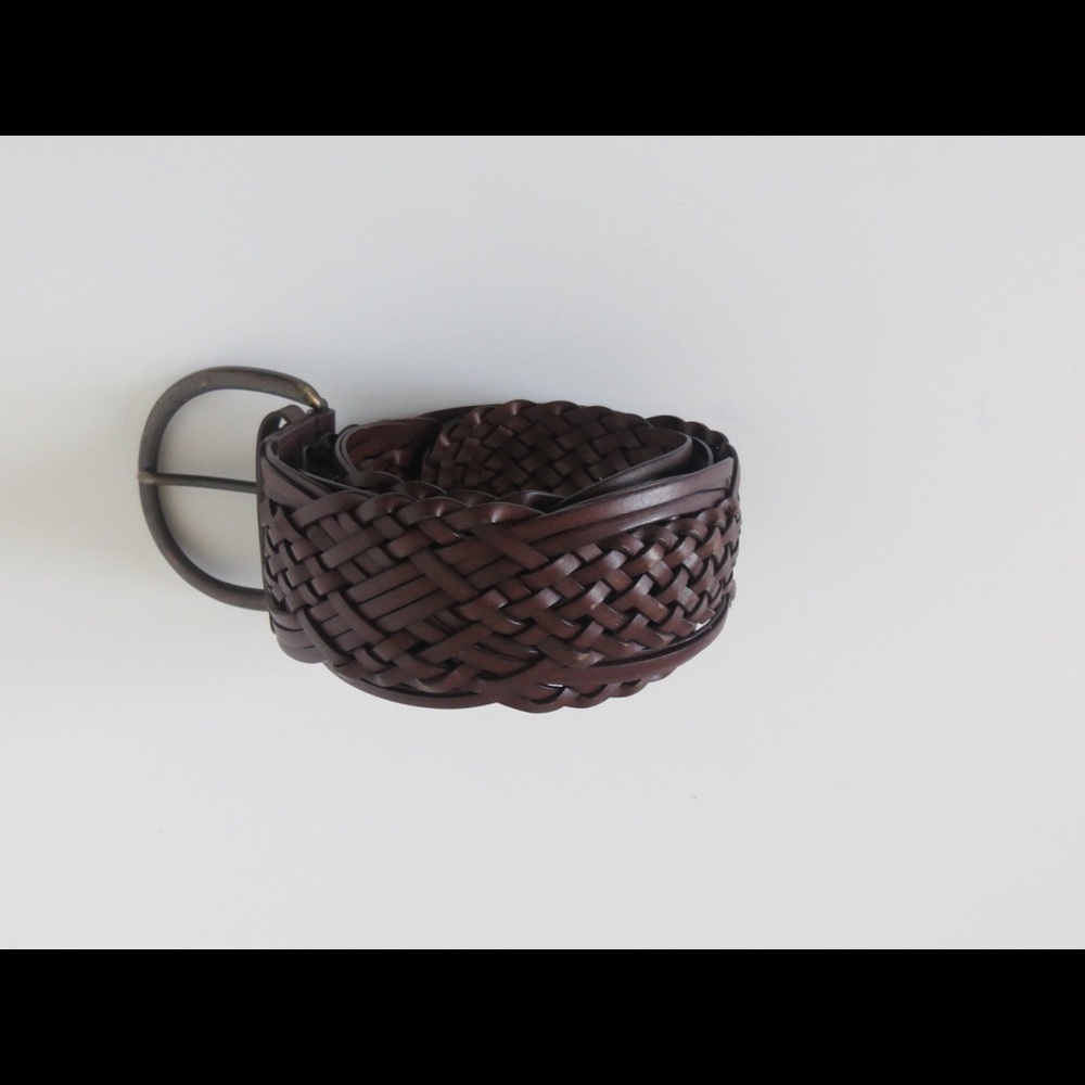 🔴CLEARANCE🔴 Size S Brown Woven Belt